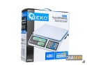 ELEKTRONICZNA BEZPRZEWODOWA WAGA SKLEPOWA LCD 40KG AKUMULATOROWA 2g