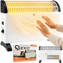 GRZEJNIK ELEKTRYCZNY KALORYFER FARELKA 2000 W TERMOSTAT ENERGOOSZCZĘDNY MOC