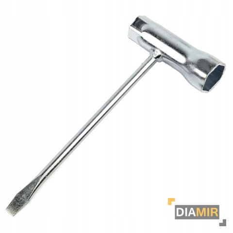 KLUCZ DO ŚWIEC 13X19MM UNIWERSALNY ZE ŚRUBOKRĘTEM PŁASKIM NARZĘDZIE 2W1