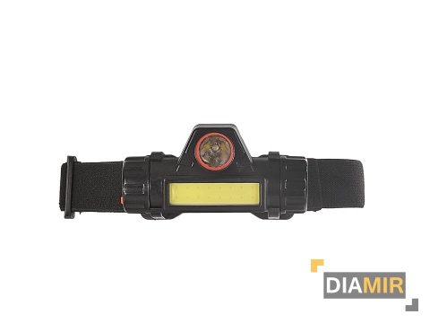 LATARKA CZOŁOWA LED COB XPE AKUMULATOROWA 200 LM USB 2 TRYBY ŚWIECENIA
