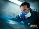 MASKA LAKIERNICZA PÓŁMASKA 2X WKŁADY WĘGLOWE 2X FILTRY PYŁOWE UNIWERSALNA