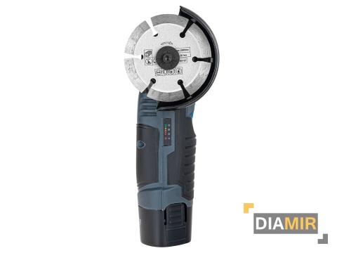 MINI SZLIFIERKA KĄTOWA 76mm AKUMULATOROWA 550W ZESTAW XXL 2xAKU 2.0Ah