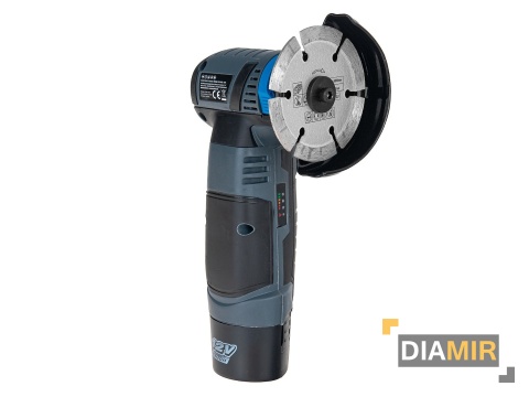 MINI SZLIFIERKA KĄTOWA 76mm AKUMULATOROWA 550W ZESTAW XXL 2xAKU 2.0Ah