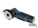 MINI SZLIFIERKA KĄTOWA 76mm AKUMULATOROWA 550W ZESTAW XXL 2xAKU 2.0Ah