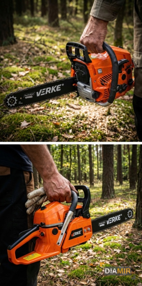 PIŁA SPALINOWA PILARKA ŁAŃCUCHOWA 3KM DO DREWNA 38CM 15" 0,325 MOCNA ZESTAW