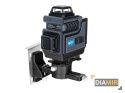 POZIOMICA LASEROWA 4D 16 LINII STATYW WALIZKA 360° 2xAKU 3Ah LASER KRZYŻOWY