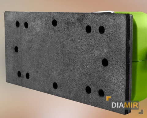 SZLIFIERKA CZYSZCZARKA OSCYLACYJNA VERTO 150W STOPA 90x187 mm DREWNO METAL