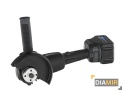 SZLIFIERKA KĄTOWA AKUMULATOROWA BEZSZCZOTKOWA 2x AKU 4,0 Ah 125MM 950W 21V