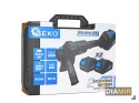 SZLIFIERKA KĄTOWA AKUMULATOROWA BEZSZCZOTKOWA 2x AKU 4,0 Ah 125MM 950W 21V