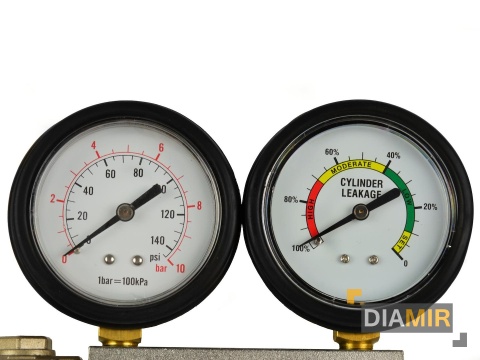 TESTER SZCZELNOŚCI MIERNIK KOMPRESJI CIŚNIENIA CYLINDRA SILNIKA BENZYNA