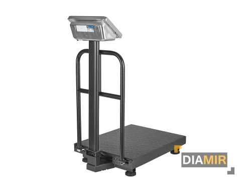 WAGA ELEKTRONICZNA MAGAZYNOWA PRZEMYSŁOWA PLATFORMOWA 300kg LCD
