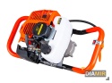 WIERTNICA SPALINOWA GLEBOWA ŚWIDER DO ZIEMI WIERTŁA 10 15 20cm ADAPTER 50cm