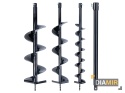 WIERTNICA SPALINOWA GLEBOWA ŚWIDER DO ZIEMI WIERTŁA 10 15 20cm ADAPTER 50cm