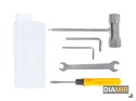 WIERTNICA SPALINOWA GLEBOWA ŚWIDER DO ZIEMI WIERTŁA 10 15 20cm ADAPTER 50cm