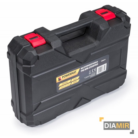 MŁOTOWIERTARKA wiertarka UDAROWA SDS+ 2500W 3,2J 3x wiertło