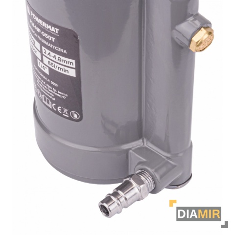 NITOWNICA PNEUMATYCZNA 2,4 - 4,8 mm 6,3 Bar 4x końcówka