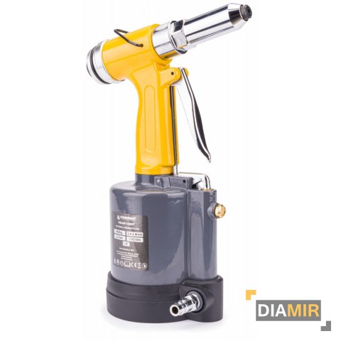 NITOWNICA PNEUMATYCZNA 2,4 - 6,4 mm 5x końcówki 6,3 Bar