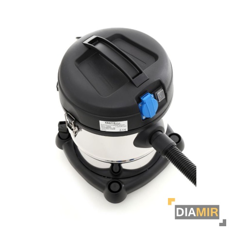 ODKURZACZ przemysłowy 20L GNIAZDKO 1200W na SUCHO MOKRO