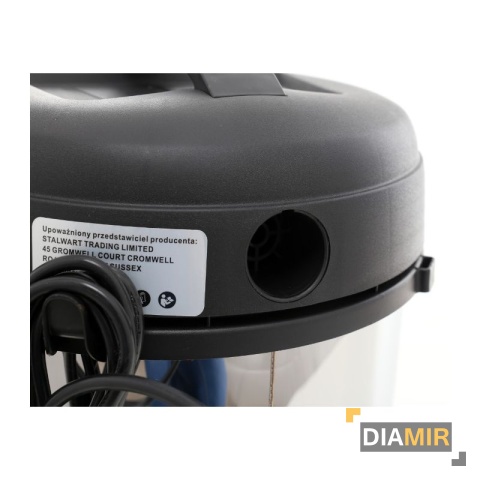 ODKURZACZ przemysłowy 20L GNIAZDKO 1200W na SUCHO MOKRO