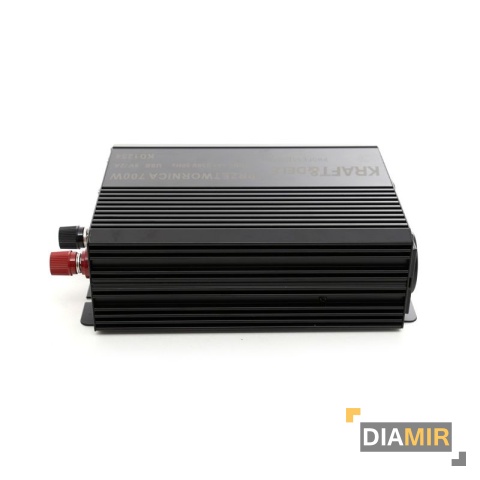 PRZETWORNICA PRĄDU 700W - 12V DC/AC + kable do akumulatora