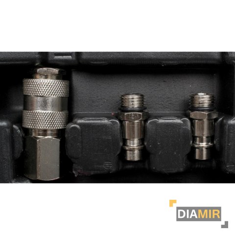 ZESTAW 34el. NARZĘDZIA PNEUMATYCZNE 4 narzędzia + nasadki