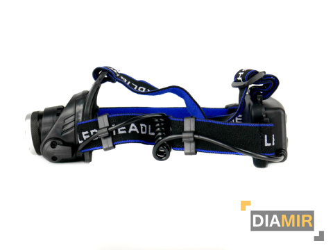 LATARKA CZOŁOWA CZOŁÓWKA LED CREE T6 MOCNA AKUMULATOROWA LAMPKA NA GŁOWĘ