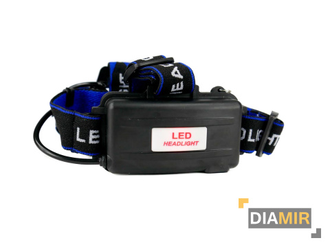 LATARKA CZOŁOWA CZOŁÓWKA LED CREE T6 MOCNA AKUMULATOROWA LAMPKA NA GŁOWĘ