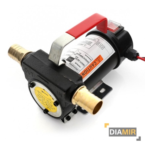 POMPA do spuszczania PALIWA 12V 40L/min OLEJ NAPĘDOWYA 3/4"