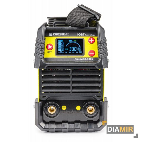 SPAWARKA inwertorowa 330A IGBT inteligentny LCD VRD ANTY stic