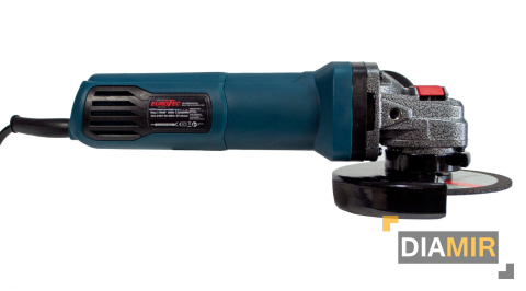 SZLIFIERKA KĄTOWA kątówka 125 MM EUROTEC 1700W regulacja + 6x tarcza flex diax