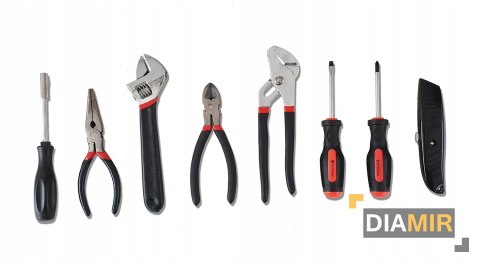 ZESTAW narzędzi ręcznych KLUCZY 95 el. WALIZKA NARZĘDZIOWA