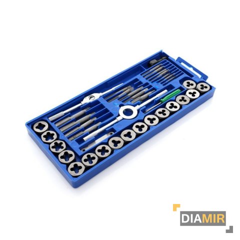 GWINTOWNIKI i NARZYNKI 40 el. pokrętki zestaw