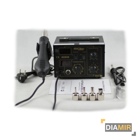 SPAWARKA do plastiku 3w1 STACJA LUTOWNICZA 4x dysza 700W lutownica