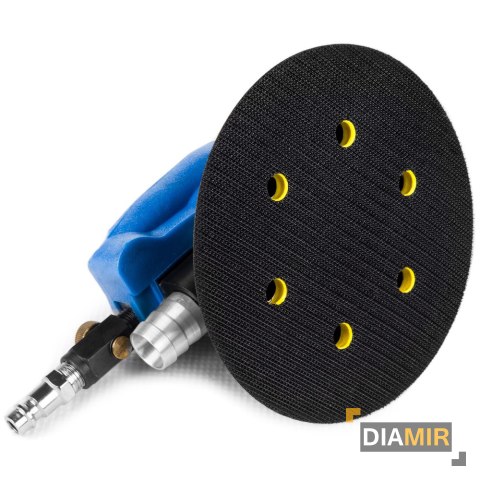 SZLIFIERKA pneumatyczna OSCYLACYJNA 150mm mimośrodowa 12x PAPIER