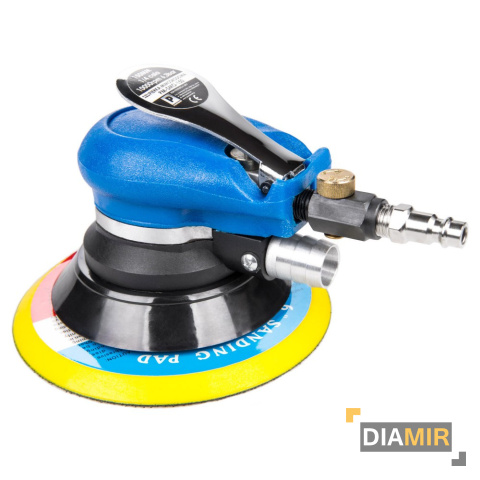 SZLIFIERKA pneumatyczna OSCYLACYJNA 150mm mimośrodowa 12x PAPIER