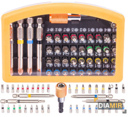 Zestaw 42 el. BITY WIERTŁA torx imbus DO WKRĘTARKI adapter 1/4