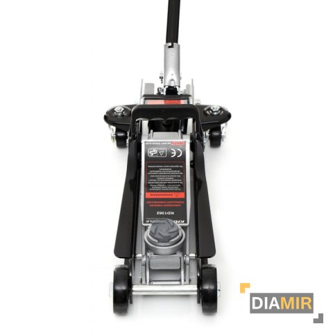 PODNOŚNIK NISKOPROFILOWY samochodowy 2,5T + guma 2500kg 90-340mm