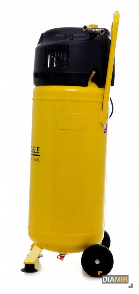 KOMPRESOR bezolejowy 50L 10bar SPRĘŻARKA 1,5kW 240L/min