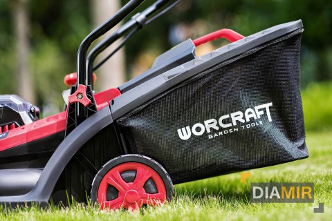 KOSIARKA AKUMULATOROWA 40V na baterie podkaszarka DO TRAWY mobilna WORCRAFT