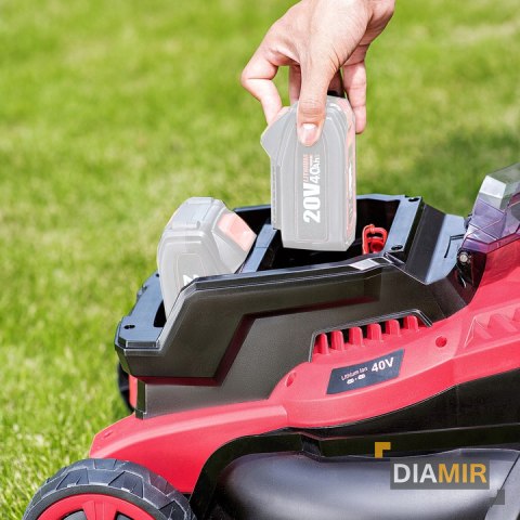 KOSIARKA AKUMULATOROWA 40V na baterie podkaszarka DO TRAWY mobilna WORCRAFT