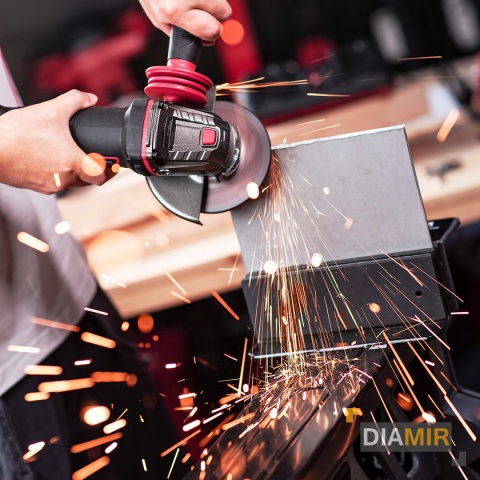 SZLIFIERKA kątowa AKUMULATOROWA 20V 125mm WORCRAFT 1000obr/min.