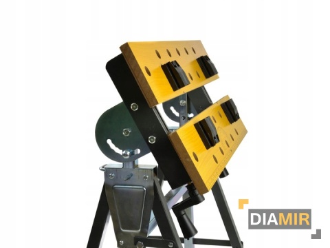 SKŁADANY STÓŁ WARSZTATOWY regulowany blat PREMIUM 0-90°