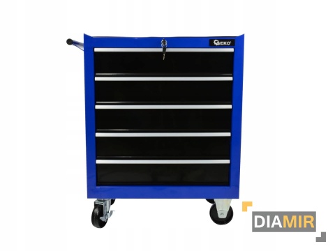 SZAFKA WARSZTATOWA NARZĘDZIOWA 5 szuflad na narzędzia do garażu