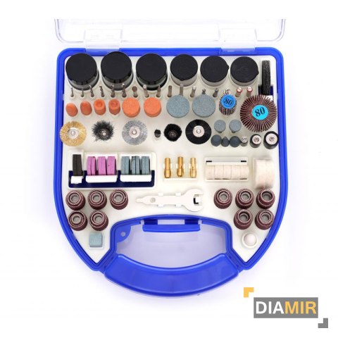 Zestaw 300el. AKCESORIA DO MINISZLIFIERKI dremla szlifierki