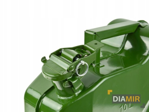 KANISTER METALOWY 20L STALOWY NA PALIWO ZBIORNIK SZCZELNY ANTYKOROZYJNY