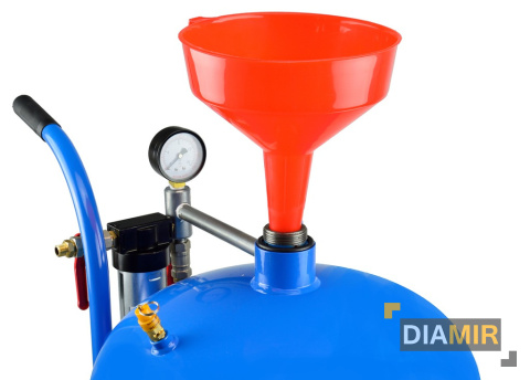 Mobilna PIASKARKA SYFONOWA 76L maska 4 x dysza GEKO