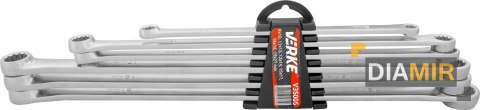 Zestaw 6el. KLUCZE OCZKOWE DŁUGIE 8-21mm do napinaczy proste VERKE