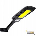 LAMPA solarna ULICZNA LATARNIA halogen 180 LED COB + pilot + UCHWYT