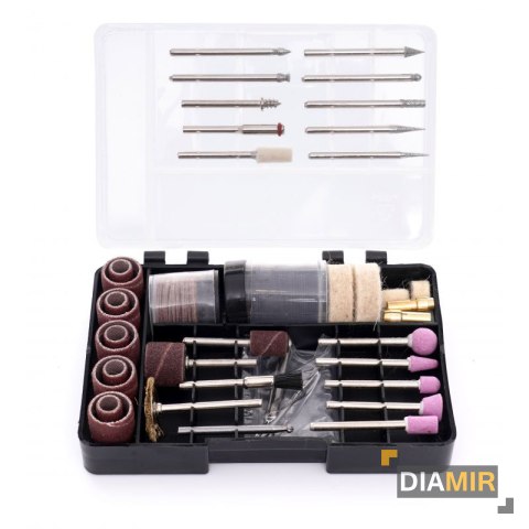 MINI SZLIFIERKA 270W dremel + AKCESORIA 126 el.