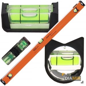 POZIOMICA 120cm MAGNETYCZNA aluminiowa 3x LIBELLE